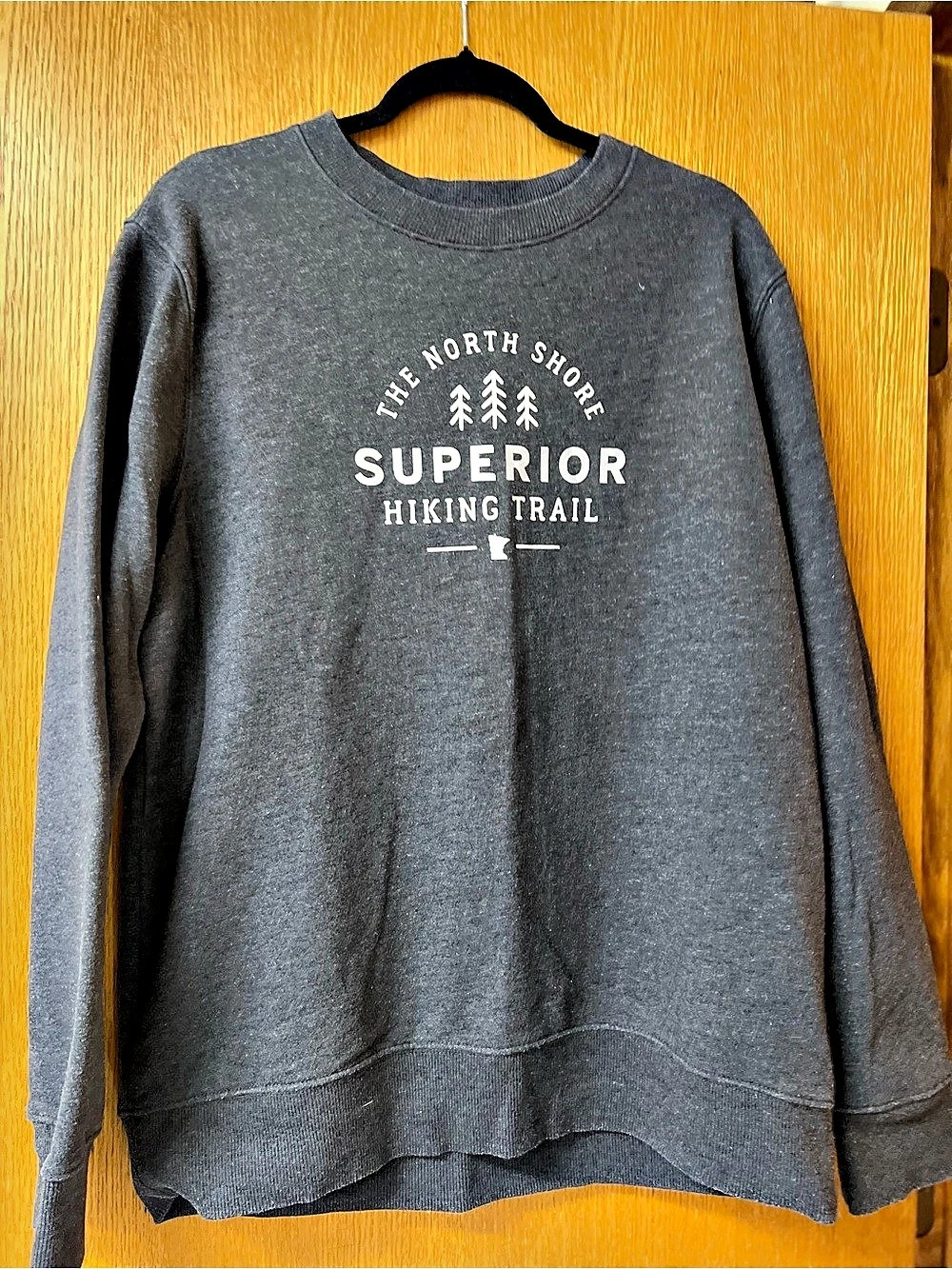Goodfellow & Co The North Shore Superior Hiking Trail Graphic Sweatshirt Large